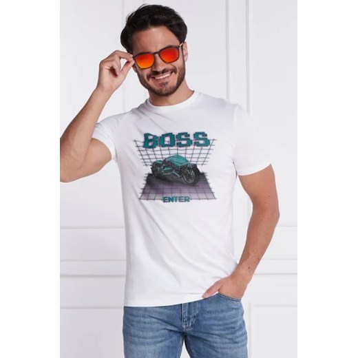 BOSS ORANGE T-shirt TeEnter | Regular Fit L okazja Gomez Fashion Store
