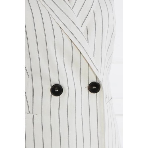 Marella Lniana marynarka MANAGER | Slim Fit Marella 42 Gomez Fashion Store okazja