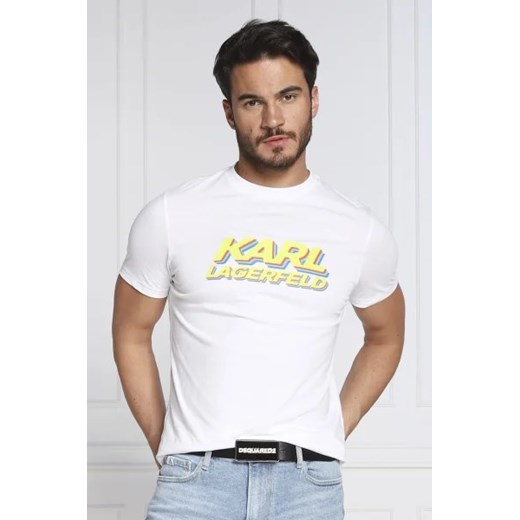 Karl Lagerfeld T-shirt | Regular Fit ze sklepu Gomez Fashion Store w kategorii T-shirty męskie - zdjęcie 172929272