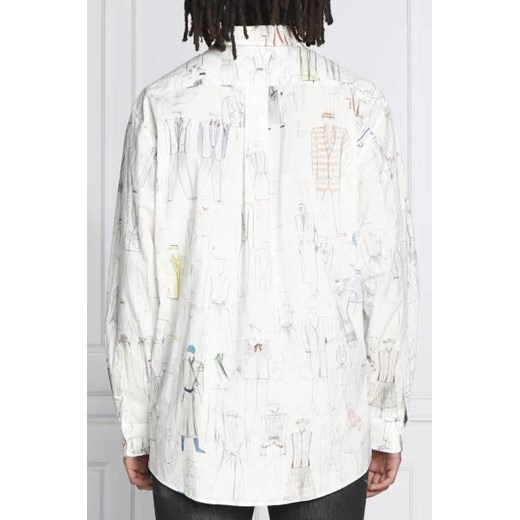 Kenzo Koszula PRINTED CASUAL SHIRT | Regular Fit Kenzo 40 promocyjna cena Gomez Fashion Store