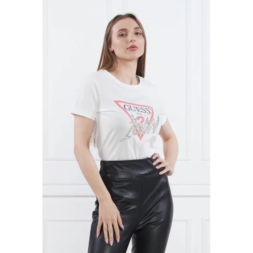 GUESS T-shirt | Straight fit ze sklepu Gomez Fashion Store w kategorii Bluzki damskie - zdjęcie 172929321