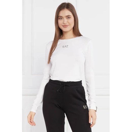 Bluzka damska Emporio Armani z elastanu