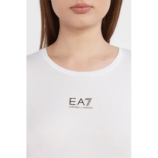 Bluzka damska Emporio Armani z elastanu