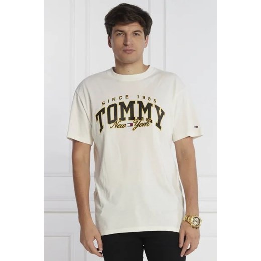 Tommy Jeans T-shirt LUXE VARSITY | Relaxed fit ze sklepu Gomez Fashion Store w kategorii T-shirty męskie - zdjęcie 172929953