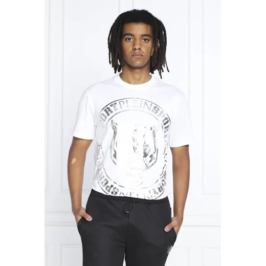 Plein Sport T-shirt | Regular Fit ze sklepu Gomez Fashion Store w kategorii T-shirty męskie - zdjęcie 172929990