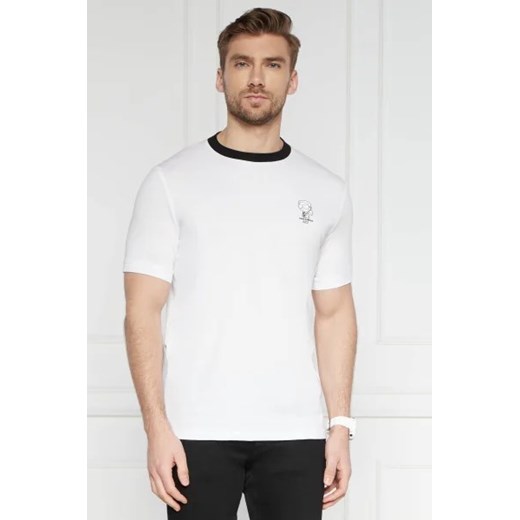 Karl Lagerfeld T-shirt | Regular Fit ze sklepu Gomez Fashion Store w kategorii T-shirty męskie - zdjęcie 172930081
