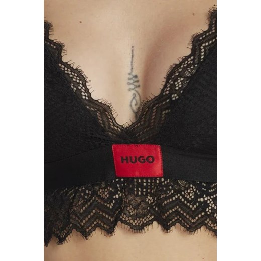 Hugo Bodywear Koronkowy biustonosz TRIANGLE PADDED LACE XL okazja Gomez Fashion Store