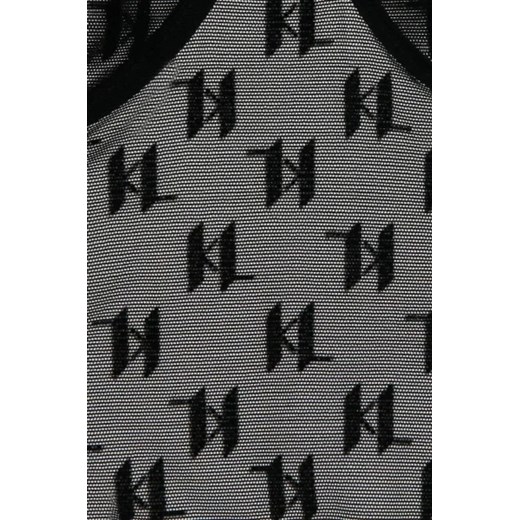 Karl Lagerfeld Koronkowy biustonosz kl monogram Karl Lagerfeld XS wyprzedaż Gomez Fashion Store