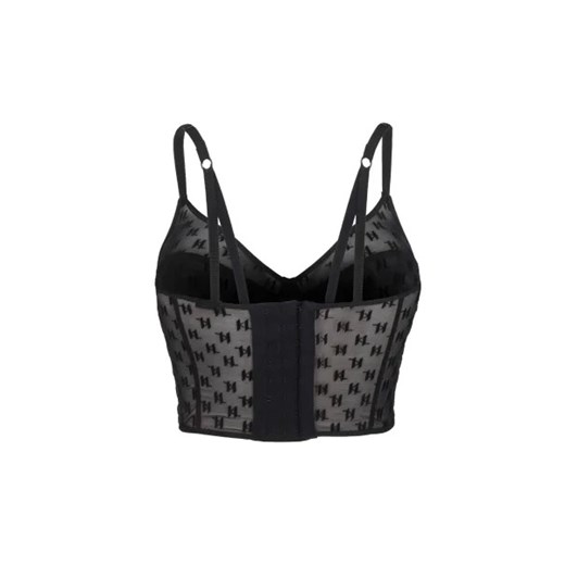 Karl Lagerfeld Koronkowy biustonosz kl monogram Karl Lagerfeld XS Gomez Fashion Store okazja