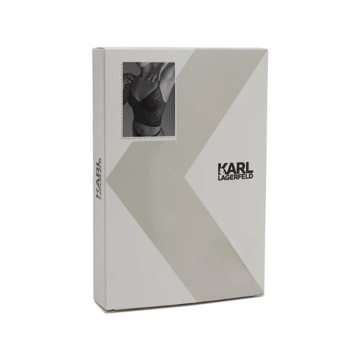 Karl Lagerfeld Koronkowy biustonosz kl monogram Karl Lagerfeld XS Gomez Fashion Store promocja