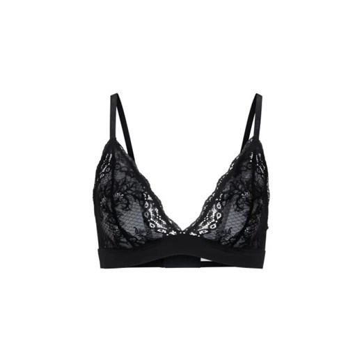 BOSS BLACK Koronkowy biustonosz TRIANGLE LACE S promocja Gomez Fashion Store