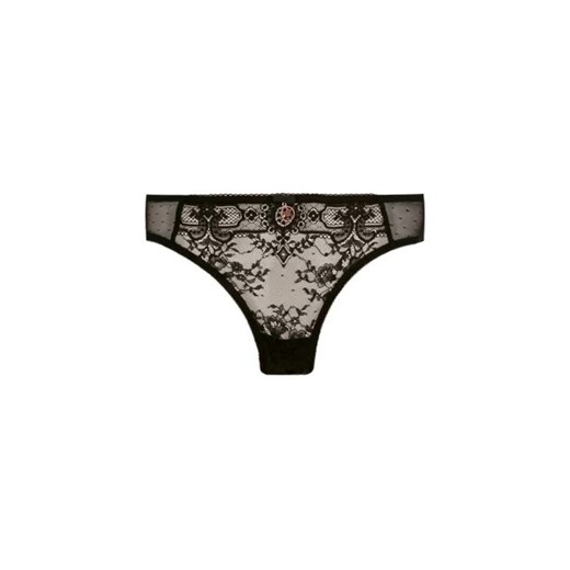 Emporio Armani Koronkowe figi brazylijskie Emporio Armani XS okazja Gomez Fashion Store