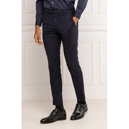 Joop! Wełniane spodnie Gun | Extra slim fit ze sklepu Gomez Fashion Store w kategorii Spodnie męskie - zdjęcie 172937020