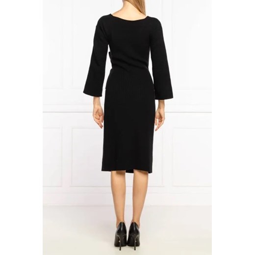 Emporio Armani Wełniana sukienka Emporio Armani 34 okazyjna cena Gomez Fashion Store