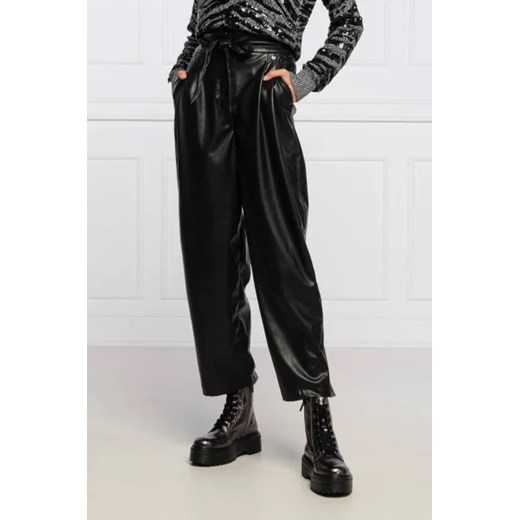 My Twin Spodnie | Regular Fit | high waist ze sklepu Gomez Fashion Store w kategorii Spodnie damskie - zdjęcie 172937354
