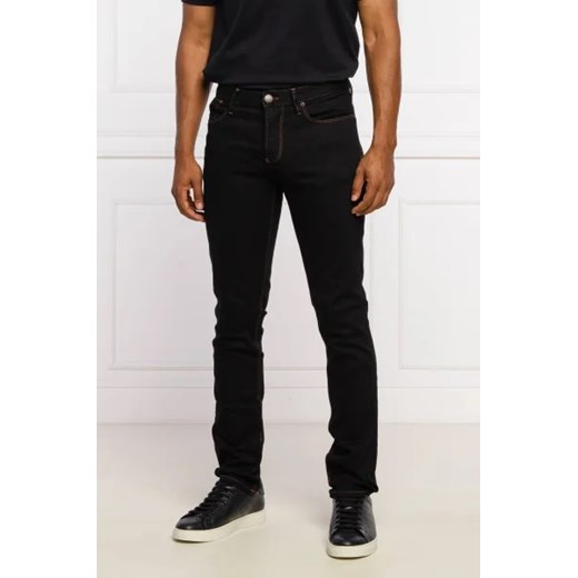Jeansy męskie Emporio Armani z elastanu