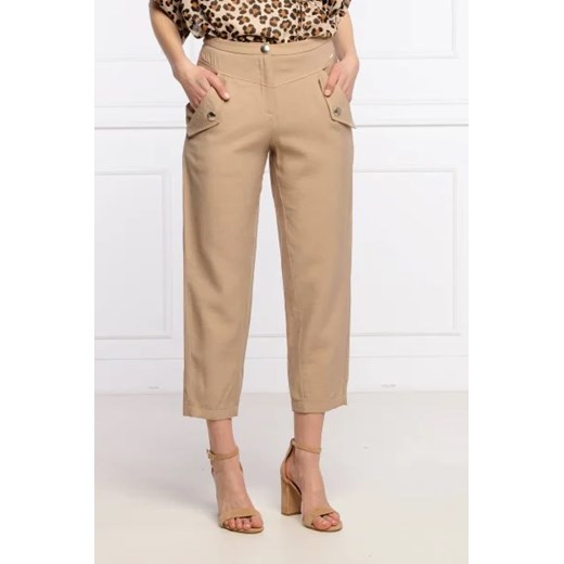 Silvian Heach Spodnie AGUADILLA | Straight fit | high waist ze sklepu Gomez Fashion Store w kategorii Spodnie damskie - zdjęcie 172939902