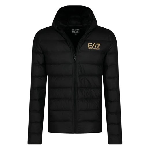 EA7 Puchowa kurtka | Regular Fit ze sklepu Gomez Fashion Store w kategorii Kurtki chłopięce - zdjęcie 172940641