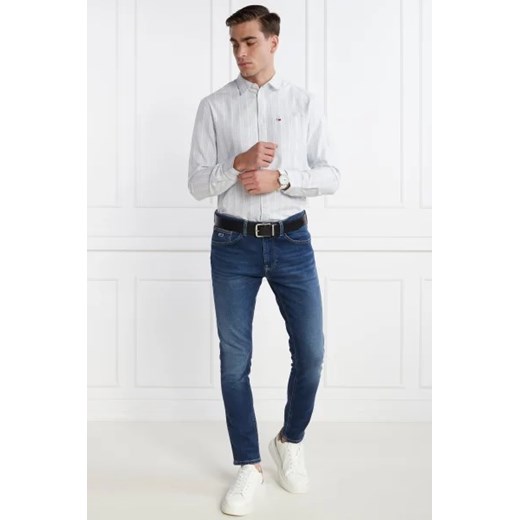 Jeansy męskie Tommy Jeans z bawełny 