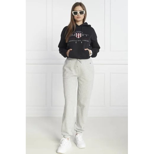 Gant Spodnie dresowe SHIELD | Relaxed fit Gant XL okazja Gomez Fashion Store