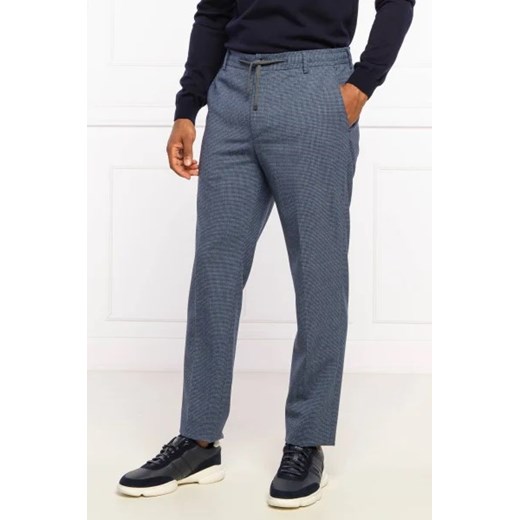 Joop! Wełniane spodnie Bax | Slim Fit ze sklepu Gomez Fashion Store w kategorii Spodnie męskie - zdjęcie 172941274