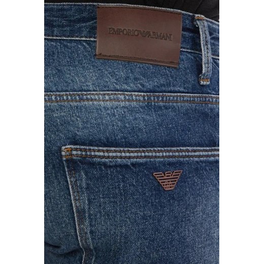 Jeansy męskie Emporio Armani bawełniane