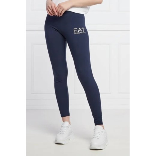 EA7 Legginsy | Slim Fit ze sklepu Gomez Fashion Store w kategorii Spodnie damskie - zdjęcie 172942724