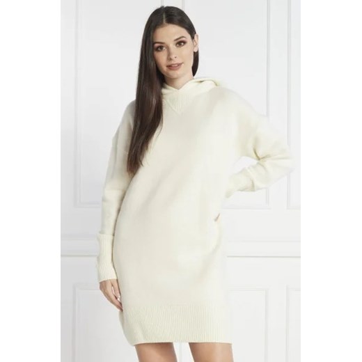 BOSS BLACK Wełniana sukienka Faila M okazja Gomez Fashion Store