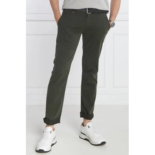 BOSS ORANGE Spodnie chino Schino | Slim Fit ze sklepu Gomez Fashion Store w kategorii Spodnie męskie - zdjęcie 172943573