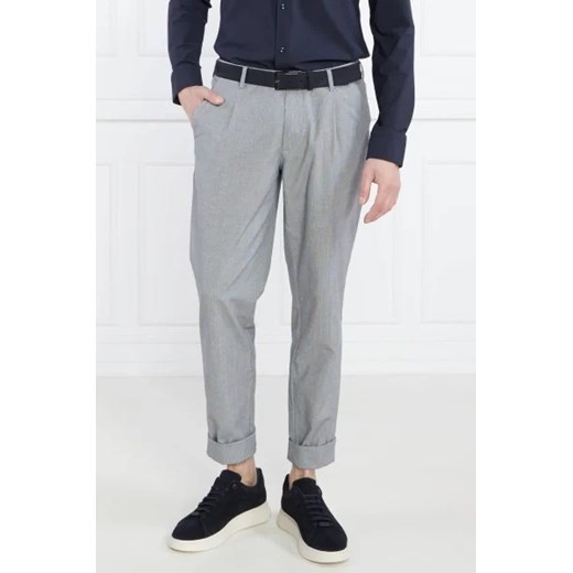 BOSS BLACK Spodnie Kaito1-PL | z dodatkiem lnu 46 okazja Gomez Fashion Store