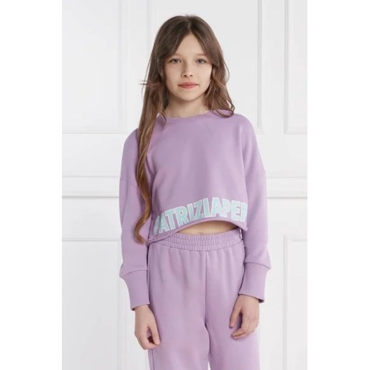 Patrizia Pepe Bluza | Cropped Fit Patrizia Pepe 140 okazyjna cena Gomez Fashion Store