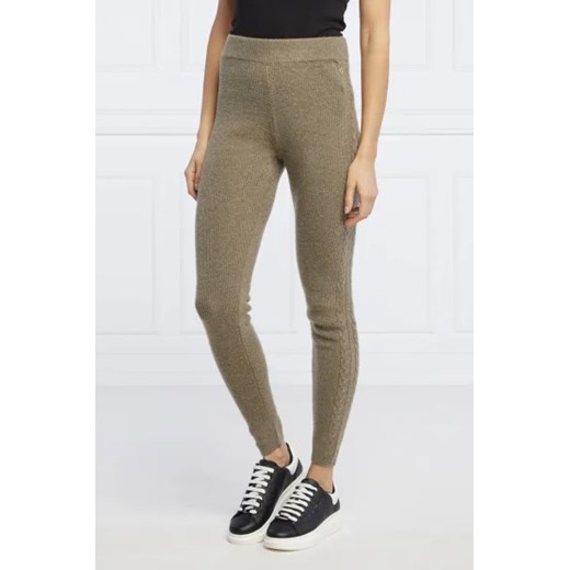 GUESS Legginsy Sweater | Slim Fit | z dodatkiem wełny ze sklepu Gomez Fashion Store w kategorii Spodnie damskie - zdjęcie 172946003