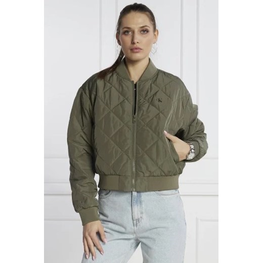 CALVIN KLEIN JEANS Kurtka bomber | Cropped Fit ze sklepu Gomez Fashion Store w kategorii Kurtki damskie - zdjęcie 172946811