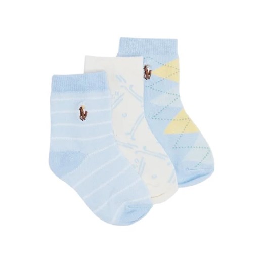 POLO RALPH LAUREN Skarpety 3-pack Polo Ralph Lauren 6-12M Gomez Fashion Store