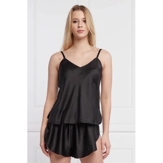 Guess Underwear Satynowa piżama ESTELLE | Regular Fit ze sklepu Gomez Fashion Store w kategorii Piżamy damskie - zdjęcie 172947374