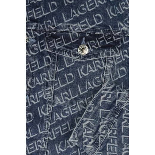 Karl Lagerfeld Kids Kurtka jeansowa | Regular Fit 162 okazja Gomez Fashion Store