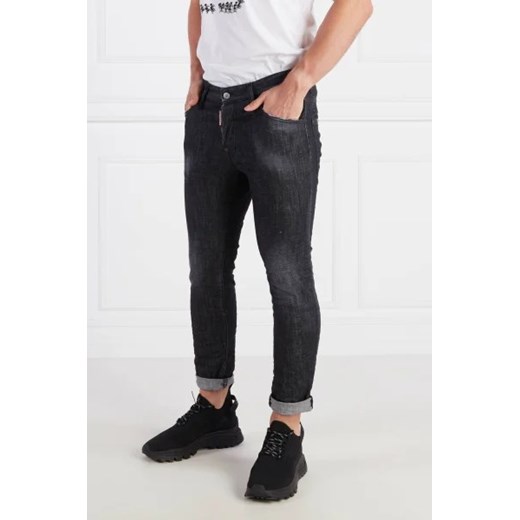 Dsquared2 Jeansy Skater Jean | Tapered fit Dsquared2 50 promocyjna cena Gomez Fashion Store