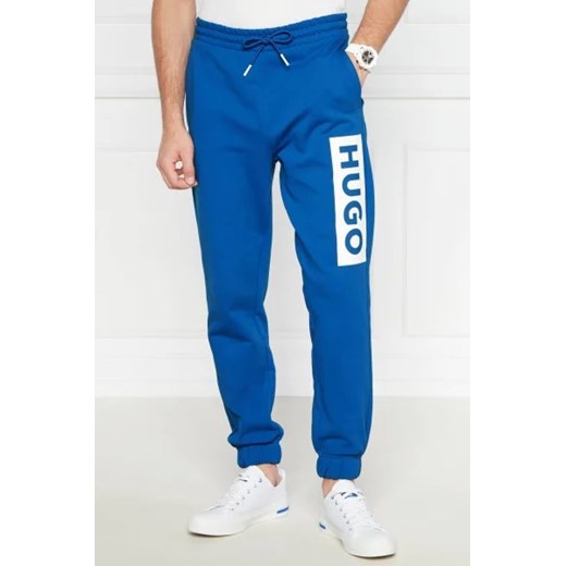 Hugo Blue Spodnie dresowe Nuram | Relaxed fit ze sklepu Gomez Fashion Store w kategorii Spodnie męskie - zdjęcie 172947860