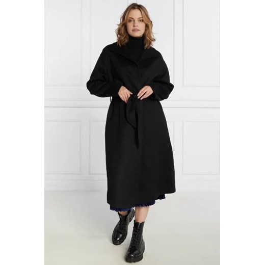 Armani Exchange Wełniany płaszcz ze sklepu Gomez Fashion Store w kategorii Płaszcze damskie - zdjęcie 172948114