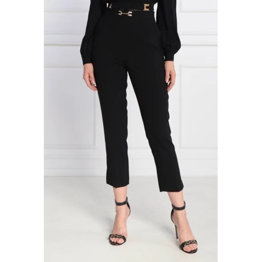 Elisabetta Franchi Spodnie cygaretki | Regular Fit ze sklepu Gomez Fashion Store w kategorii Spodnie damskie - zdjęcie 172948251