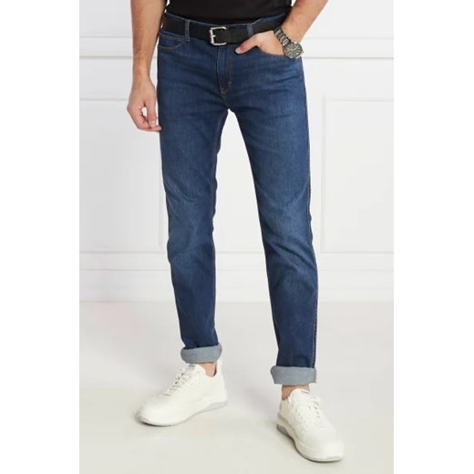 HUGO Jeansy HUGO 708 | Slim Fit ze sklepu Gomez Fashion Store w kategorii Jeansy męskie - zdjęcie 172948282