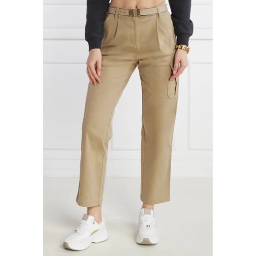 Aeronautica Militare Spodnie cargo | Regular Fit ze sklepu Gomez Fashion Store w kategorii Spodnie damskie - zdjęcie 172949334