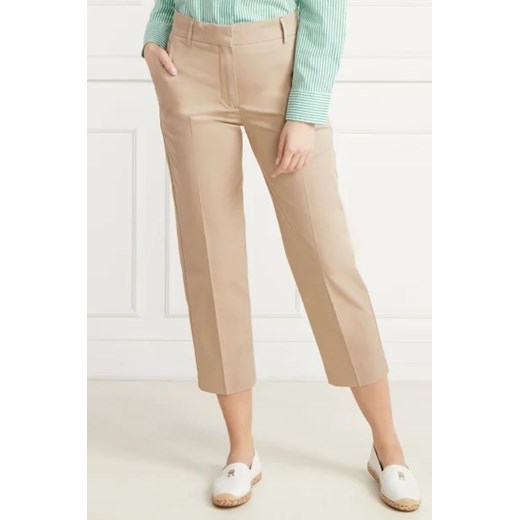 Tommy Hilfiger Spodnie chino | Straight fit ze sklepu Gomez Fashion Store w kategorii Spodnie damskie - zdjęcie 172950070