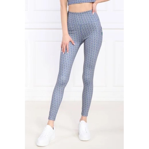 GUESS ACTIVE Legginsy LOGOMANIA | Slim Fit L promocyjna cena Gomez Fashion Store