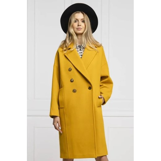 Pinko Wełniany płaszcz FAGLIA ze sklepu Gomez Fashion Store w kategorii Płaszcze damskie - zdjęcie 172952214