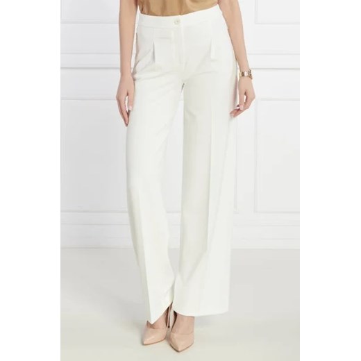 Marc Cain Spodnie | flare fit | high waist ze sklepu Gomez Fashion Store w kategorii Spodnie damskie - zdjęcie 172952382