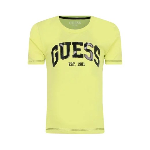 Guess T-shirt | Regular Fit ze sklepu Gomez Fashion Store w kategorii T-shirty chłopięce - zdjęcie 172953681
