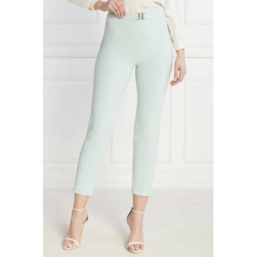 Elisabetta Franchi Spodnie cygaretki | Slim Fit ze sklepu Gomez Fashion Store w kategorii Spodnie damskie - zdjęcie 172953723