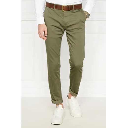 Tommy Hilfiger Spodnie chino | Slim Fit ze sklepu Gomez Fashion Store w kategorii Spodnie męskie - zdjęcie 172953752