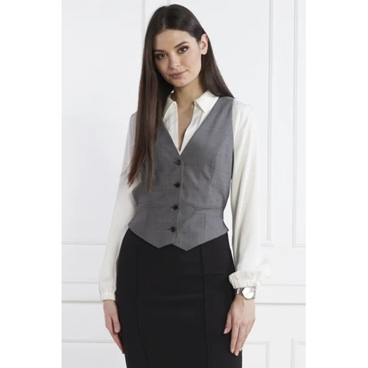 BOSS BLACK Wełniana kamizelka JEGARO | Regular Fit 34 promocja Gomez Fashion Store